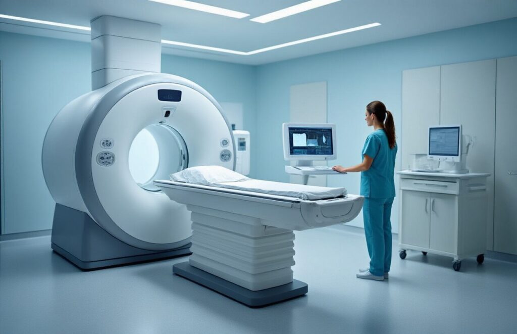 Wrist and hand pain can be frustrating when you can't pinpoint the cause. MRI wrist & hand imaging helps doctors see exactly what's happening inside your joints, tendons, and bones when X-rays don't tell the whole story.
This guide is for patients with persistent wrist or hand pain, athletes with sports injuries, and anyone whose doctor has recommended an MRI. You'll learn what to expect during the process and how these detailed images help your healthcare team create the right treatment plan.
We'll walk you through the most common wrist injuries that show up on MRI scans, from ligament tears to stress fractures that might be invisible on regular X-rays. You'll also discover what hand injuries look like on MRI images and when your doctor might suggest this type of scan over other imaging options.
By the end, you'll understand why MRI technology is so valuable for diagnosing tricky wrist and hand problems, plus get practical tips for preparing for your appointment.
Understanding MRI Technology for Wrist and Hand Imaging
How MRI Works to Visualize Soft Tissues and Bones
MRI technology uses powerful magnetic fields and radio waves to create detailed images of your wrist and hand structures. Unlike other imaging methods that rely on radiation, MRI uses a strong magnetic field to align hydrogen atoms in your body's tissues. When radio frequency pulses are applied, these atoms temporarily move out of alignment, then snap back into place, releasing energy signals that the machine captures and converts into detailed cross-sectional images.
The wrist and hand contain intricate networks of bones, ligaments, tendons, cartilage, and muscles packed into a relatively small space. MRI excels at distinguishing between these different tissue types because each responds differently to the magnetic field. Soft tissues such as ligaments and cartilage appear clearly defined on MRI scans, allowing detection of tears, inflammation, or other damage that might be invisible on different imaging modalities.
The scanning process typically takes 30-60 minutes for wrist and hand imaging, during which multiple sequences are performed to capture different views and highlight specific structures. These sequences can be adjusted to emphasize particular tissues - some sequences highlight fluid and inflammation, while others focus on bones or blood vessels.
Superior Imaging Capabilities Compared to X-rays and CT Scans
While X-rays remain the first-line imaging for suspected fractures, they have significant limitations when evaluating wrist and hand injuries. X-rays clearly show bones but miss soft-tissue problems entirely. Many common wrist conditions, such as ligament tears or cartilage damage, simply don't appear on X-ray films.
CT scans provide better bone detail than X-rays and can create cross-sectional images, but they still struggle with soft tissue visualization. CT scans are excellent for complex fractures but fall short when doctors need to evaluate the intricate soft tissue structures that make your wrist and hand function properly.
Imaging Method
Bone Visualization
Soft Tissue Detail
Radiation Exposure
Scan Time
X-ray
Good for fractures
Poor
Low dose
Seconds
CT Scan
Excellent
Limited
Moderate dose
5-10 minutes
MRI
Good
Excellent
None
30-60 minutes
MRI provides unmatched soft tissue contrast, making it the gold standard for diagnosing conditions like:
Triangular fibrocartilage complex (TFCC) tears
Scaphoid bone blood supply problems
Tendon and ligament injuries
Cartilage damage
Nerve compression syndromes
The ability to see these structures in multiple planes (axial, sagittal, and coronal) gives doctors a complete three-dimensional understanding of your injury.
Safety Benefits of Radiation-Free Diagnostic Method
One of MRI's most significant advantages is its complete lack of ionizing radiation. X-rays and CT scans expose patients to radiation, which carries a small but cumulative cancer risk over time. This radiation exposure becomes a particular concern for younger patients or those requiring multiple imaging studies.
MRI uses only magnetic fields and radio waves, both of which are considered safe for human exposure at the levels used in medical imaging. This safety profile makes MRI the preferred choice when detailed imaging is needed, especially for:
Pediatric patients whose developing tissues are more sensitive to radiation
Pregnant women requiring wrist or hand imaging
Patients who need repeated scans to monitor healing
Athletes undergoing preventive screening
The magnetic field strength in most clinical MRI machines ranges from 1.5 to 3 Tesla, which is strong enough to attract ferromagnetic objects but doesn't cause biological harm to human tissues. The radio frequency energy used is similar to FM radio waves, but at different frequencies.
Safety considerations do exist - patients with certain metal implants, pacemakers, or claustrophobia may not be suitable candidates for MRI. However, newer MRI-safe implants and open MRI designs have expanded access to this valuable diagnostic tool for patients who previously couldn't undergo scanning.
Most Common Wrist Injuries Detected by MRI
TFCC Tears and Triangular Fibrocartilage Complex Damage
The triangular fibrocartilage complex sits on the pinky side of your wrist, acting like a shock absorber between your forearm bones and the small wrist bones. When this structure is damaged, it causes a nagging pain that often worsens when you rotate your wrist or grip something tightly.
MRI excels at detecting TFCC tears because it can visualize soft-tissue details that X-rays miss. The scan reveals different types of tears - some happen right in the center of the cartilage disc, while others occur where the TFCC attaches to the bones. Athletes who play tennis, gymnastics, or baseball frequently develop these injuries from repetitive twisting motions.
What makes TFCC injuries tricky is that they often feel similar to other wrist problems. You might experience a clicking sensation, weakness when gripping, or pain that shoots up your forearm. MRI images help doctors precisely locate the tear and assess its severity, which directly affects treatment decisions.
Scaphoid Fractures and Hidden Bone Injuries
The scaphoid bone sits right below your thumb and plays a crucial role in wrist movement. This boat-shaped bone has a reputation for being problematic due to its poor blood supply, especially in its middle section. When you fall and catch yourself with your hand, the scaphoid often takes the brunt of the impact.
Regular X-rays miss scaphoid fractures about 15% of the time, especially hairline cracks that are just beginning to develop. MRI detects these hidden fractures by showing bone swelling and subtle stress changes that occur even before a complete break. Early detection can prevent a small crack from becoming a complete fracture that requires surgery.
The location of a scaphoid fracture matters enormously for healing. Breaks closer to your thumb typically heal well, while fractures in the middle or upper portions often struggle to mend properly due to limited blood flow. MRI shows doctors exactly where the fracture sits and whether the bone is getting adequate blood supply for natural healing.
Carpal Tunnel Syndrome and Nerve Compression
Carpal tunnel syndrome happens when the median nerve gets squeezed as it travels through the narrow carpal tunnel in your wrist. While doctors can often diagnose this condition through physical examination and nerve conduction studies, MRI provides valuable visual confirmation and helps rule out other causes of similar symptoms.
MRI images clearly show the median nerve, revealing when it's swollen, flattened, or compressed by surrounding tissues. The scan also displays the carpal tunnel itself - the narrow passageway formed by wrist bones and a tough ligament. Sometimes the tunnel appears smaller than usual, or the ligament seems thicker and more prominent than it should.
Beyond just confirming carpal tunnel syndrome, MRI helps identify other conditions that mimic its symptoms. These include tendon inflammation, cysts pressing on the nerve, or unusual muscle formations that crowd the tunnel space. The detailed images also show whether conservative treatments like splinting and injections might work, or if surgical release of the carpal tunnel becomes necessary.
Ligament Tears and Joint Instability
Your wrist contains multiple small ligaments that work together to keep the joint stable during movement. These tough fibrous bands connect the various wrist bones and prevent them from shifting out of position when you lift, twist, or apply pressure through your hand.
MRI reveals ligament injuries with remarkable clarity, showing partial tears, complete ruptures, and areas where ligaments have pulled away from their bone attachments. The scapholunate ligament, which connects two essential wrist bones, tears frequently in sports injuries and falls. When this ligament fails, the wrist bones can shift abnormally, creating long-term arthritis if left untreated.
Another commonly injured structure is the lunotriquetral ligament, which connects bones on the pinky side of the wrist. Damage here often causes pain and clicking with wrist rotation. MRI images help surgeons determine whether these ligaments can heal naturally or need surgical repair to restore proper wrist function and prevent future joint problems.
Frequent Hand Injuries Revealed Through MRI Scanning
Tendon Ruptures and Inflammatory Conditions
Hand tendons work incredibly hard every day, making them vulnerable to both acute injuries and chronic inflammation. MRI scans excel at detecting tendon ruptures that might not be evident on X-rays or physical examination alone. Complete ruptures appear as gaps in the tendon structure, while partial tears show up as areas of increased signal intensity with thinning or irregularity.
Flexor tendon injuries are common in the fingers, often resulting from deep cuts or forceful gripping. The MRI can differentiate between injury zones, helping surgeons plan the most effective repair approach. Extensor tendon ruptures, though less frequent, can occur from seemingly minor trauma and may go undiagnosed without proper imaging.
Tenosynovitis, inflammation of the tendon sheath, creates a distinctive MRI appearance with fluid accumulation around the tendon. This condition frequently affects people who perform repetitive hand movements, from assembly-line workers to musicians. De Quervain's tenosynovitis, affecting the thumb-side tendons, shows characteristic thickening and inflammation that MRI captures beautifully.
Trigger finger involves inflammation and thickening of the tendon sheath, creating a nodule that catches as the finger moves. MRI can reveal this thickening and help determine whether conservative treatment or surgical release would be most beneficial.
Ganglion Cysts and Soft Tissue Masses
Ganglion cysts rank among the most common hand masses, appearing as fluid-filled sacs that typically arise from joints or tendon sheaths. These benign growths appear brightly on MRI as well-defined, fluid-signal masses that are usually attached to nearby joint capsules or tendons via a small stalk.
The dorsal wrist is the most common site for ganglion cysts, which often arise from the scapholunate joint. Volar wrist ganglions typically occur from the radiocarpal or midcarpal joints and can sometimes compress the nearby radial artery. MRI helps distinguish these cysts from other masses and can identify their exact origin, which is valuable for surgical planning.
Occult ganglion cysts present a diagnostic challenge because they're too small to feel but large enough to cause pain. MRI frequently uncovers these hidden culprits in patients with unexplained wrist discomfort.
Other soft tissue masses that MRI can identify include lipomas, which appear as fatty-signal masses, and giant cell tumors of the tendon sheath, which show characteristic low signal intensity. Nerve sheath tumors, though rare, display specific imaging features that help differentiate them from other masses.
Enchondromas, benign cartilage tumors in the hand bones, have distinctive appearances, with lobulated cartilage signal intensity and sometimes calcifications that help confirm the diagnosis.
Arthritis and Joint Degeneration
Hand arthritis takes many forms, and MRI provides detailed information about joint damage that X-rays might miss in early stages. Osteoarthritis commonly affects the thumb base (CMC joint), finger joints, and wrist, creating characteristic changes in cartilage, bone, and surrounding soft tissues.
Rheumatoid arthritis has a predilection for the wrist and finger joints, causing synovial inflammation that appears as thickened, enhancing tissue around joints. MRI can detect erosions and bone edema months before they become visible on conventional radiographs. This early detection capability enables more timely treatment interventions.
Psoriatic arthritis often affects the finger joints in a distinctive pattern, and MRI can show the characteristic sausage-like swelling of entire fingers along with joint inflammation. The imaging also reveals enthesitis, inflammation at the sites where tendons and ligaments attach to bone.
Post-traumatic arthritis develops after fractures or ligament injuries, and an MRI shows both the cartilage damage and any underlying bone changes. The scans can also identify loose bodies within joints that may require removal.
Crystalline arthropathies, such as gout, can affect hand joints, and MRI may show characteristic tophi (crystal deposits) as masses with specific signal characteristics.
Sports-Related Finger and Thumb Injuries
Athletes put tremendous stress on their hands, leading to specific injury patterns that MRI can accurately diagnose. Gamekeeper's thumb, an injury to the ulnar collateral ligament of the thumb, is standard in skiing and other ball sports. MRI shows the extent of ligament damage and whether the torn ligament end has flipped over (Stener lesion), which requires surgical repair.
Mallet finger injuries involve rupture of the extensor tendon at the fingertip, often from ball sports. While the clinical diagnosis is usually straightforward, MRI can show associated fractures and help determine the best treatment approach.
Climber's finger, involving pulley ruptures in the flexor tendon system, has become increasingly familiar with the popularity of rock climbing and bouldering. MRI clearly shows which pulleys are damaged and the extent of tendon bowstringing, information that guides both treatment and return-to-sport decisions.
Jersey finger occurs when the flexor digitorum profundus tendon avulses from its insertion, typically during football when a player grabs another player's jersey. MRI locates the retracted tendon end and identifies any associated bone fragments.
Boxer's fractures affecting the fifth metacarpal neck are common. Still, MRI can also reveal associated soft-tissue injuries, such as extensor tendon damage or joint capsule tears, which may influence treatment decisions.
What MRI Images Actually Show Healthcare Professionals
Detailed Soft Tissue Contrast and Abnormality Detection
MRI excels at revealing the intricate details of soft tissues that other imaging methods simply can't match. When radiologists examine your wrist and hand MRI, they're looking at incredibly detailed pictures that show the difference between tendons, ligaments, cartilage, muscles, and nerves with stunning clarity. This high-resolution view allows them to spot even tiny tears in ligaments, such as the scapholunate ligament or the triangular fibrocartilage complex (TFCC), that might be completely invisible on X-rays.
The magic happens because different tissues respond uniquely to the magnetic fields, creating distinct signals that translate into varying shades of gray on the images. Healthy cartilage appears smooth and uniform, while damaged areas show up as irregular bright spots or dark gaps. Inflamed tendons become swollen and exhibit characteristic signal changes that immediately catch a trained eye.
Healthcare professionals can also identify fluid collections, cysts, and masses with precision. Ganglion cysts, for example, appear as well-defined, bright areas filled with fluid, while more concerning masses exhibit characteristics that help distinguish between benign and potentially problematic growths. The ability to detect nerve compression, such as median nerve entrapment in carpal tunnel syndrome, provides doctors with crucial information about the severity and exact location of the problem.
Bone Marrow Changes and Stress Fractures
While bones might seem solid, MRI reveals the hidden world inside them that X-rays often miss. Bone marrow produces specific signals that change dramatically in response to injury or disease. Fresh stress fractures create a telltale pattern of bone marrow edema - essentially swelling inside the bone - that shows up as bright white areas on specific MRI sequences.
These stress fractures are prevalent in athletes and people who perform repetitive motions. The scaphoid bone, notorious for its poor blood supply and tendency to develop complications, frequently shows early changes on MRI long before they become visible on standard X-rays. This early detection can be the difference between successful conservative treatment and the need for surgery.
Bone marrow changes can also reveal other conditions, such as avascular necrosis, in which parts of bone tissue die due to poor blood supply. In the wrist, this commonly affects the lunate (Kienböck's disease) or the scaphoid. MRI shows these changes as distinct patterns of signal alteration, helping doctors stage the disease and plan appropriate treatment strategies.
Blood Flow Patterns and Vascular Issues
MRI provides unique insights into blood flow and vascular health throughout the wrist and hand. Memorable sequences can track how blood moves through vessels, revealing blockages, abnormal connections, or areas with compromised circulation. This capability proves invaluable when assessing conditions like hypothenar hammer syndrome, where repeated trauma damages the ulnar artery.
Contrast-enhanced MRI takes vascular imaging even further by injecting a special dye that highlights blood vessels and areas with increased blood flow. This technique helps identify active inflammation, tumors, and infection by showing which areas are receiving more blood than usual. Infected tissues typically exhibit enhanced blood flow patterns that help doctors distinguish between different types of soft-tissue problems.
The vascular information also helps surgeons plan procedures by mapping out the blood supply to different structures. Before complex reconstructive surgeries, knowing exactly where major vessels run and how they branch can prevent complications and improve outcomes. This detailed vascular roadmap becomes especially important in trauma cases where normal anatomy might be disrupted.
When Your Doctor Will Recommend an MRI for Hand or Wrist Pain
Persistent Pain Despite Normal X-ray Results
X-rays show bones clearly but miss the soft tissues that often cause wrist and hand pain. When you're dealing with ongoing discomfort that won't go away, but your X-ray comes back normal, your doctor faces a puzzle that MRI can solve.
Many patients experience this frustrating scenario. You know something's wrong—your wrist aches during daily activities or your hand feels weak when gripping objects—but traditional imaging doesn't reveal the culprit. MRI becomes the detective tool that uncovers hidden injuries to ligaments, tendons, cartilage, and other soft tissues that X-rays simply can't detect.
This situation commonly occurs with:
Ligament tears that aren't visible on standard films
Early-stage arthritis affecting cartilage
Tendon inflammation or partial tears
Nerve compression syndromes
Minor fractures in areas poorly visualized by X-rays
Your doctor will likely recommend an MRI when pain persists for several weeks despite conservative treatment, especially if the pain interferes with your daily activities or work performance.
Suspected Soft Tissue Injuries Requiring Detailed Imaging
Soft-tissue injuries account for the majority of hand and wrist problems, yet they remain invisible to conventional imaging methods. MRI excels at revealing these hidden injuries with remarkable detail.
Sports-related injuries often involve complex soft tissue damage. A fall on an outstretched hand might cause multiple ligament injuries simultaneously, creating instability that's difficult to diagnose without detailed imaging. Rock climbers, gymnasts, and racquet-sport athletes frequently develop overuse injuries affecting tendons and ligaments, which require MRI evaluation.
Common soft tissue injuries that need MRI include:
Triangular fibrocartilage complex (TFCC) tears
Scapholunate ligament injuries
Tendon ruptures or partial tears
Joint capsule injuries
Muscle strains affecting hand function
The ability to detect inflammation, swelling, and tissue changes makes MRI invaluable for diagnosing conditions such as tendinitis, bursitis, and early degenerative changes. Your doctor can also assess blood flow to tissues, helping identify areas with poor healing potential.
Pre-surgical Planning for Complex Cases
Surgeons rely heavily on MRI when planning intricate procedures involving the hand and wrist. These areas contain densely packed structures where millimeter precision matters, making precise preoperative planning essential for successful outcomes.
MRI provides surgeons with a detailed roadmap before entering the operating room. The technology reveals the exact location and extent of injuries, helping determine the best surgical approach and techniques needed. This planning reduces surgery time, minimizes tissue damage, and improves patient outcomes.
Complex cases requiring MRI-guided planning include:
Multi-ligament reconstructions
Tendon transfer procedures
Carpal tunnel release with suspected complications
Mass or tumor removal
Fracture repairs involving joint surfaces
Revision surgeries after previous procedures
Surgeons can also identify anatomical variations that might complicate surgery. Some people have unusual tendon or blood vessel arrangements that could affect surgical planning. MRI reveals these variations before the procedure begins, allowing surgeons to adapt their approach accordingly.
Monitoring Treatment Progress and Healing
MRI is an excellent tool for tracking how well treatments are working and whether tissues are healing correctly. This monitoring capability proves especially valuable for complex injuries or when healing seems slower than expected.
During the healing process, an MRI can show:
Reduction in tissue inflammation and swelling
New tissue formation and repair
Blood flow improvements to injured areas
Scar tissue development that might affect function
Complications like infection or poor healing
Athletes returning to sports benefit significantly from MRI monitoring. The images help determine when tissues have healed sufficiently to handle increased stress and activity levels. This prevents re-injury and ensures safe return to competition.
Your doctor might order follow-up MRI scans if:
Symptoms aren't improving with treatment
New symptoms develop during recovery.
Physical therapy progress stalls unexpectedly
You're considering returning to high-demand activities.s
Previous treatments haven't worked as expected.
Detailed information from follow-up MRI scans helps doctors adjust treatment plans, modify therapy approaches, or consider alternative interventions when initial treatments aren't producing the desired results.
Preparing for Your MRI Appointment and What to Expect
Pre-scan Instructions and Metal Object Removal
Before your MRI appointment, you'll receive specific instructions. The most critical step involves removing all metal objects from your body and clothing. This includes jewelry, watches, hairpins, belts with metal buckles, underwire bras, and apparel with metallic threads or zippers. Even small items, like coin-sized metal buttons, can degrade image quality.
Your medical team will provide you with a comprehensive checklist days before your scan. Some facilities offer metal-free gowns or scrubs to ensure complete compliance. If you have any implanted medical devices, such as pacemakers, cochlear implants, or metal plates from previous surgeries, inform your technologist immediately. These require special consideration and may affect your ability to safely undergo the procedure.
Remove all makeup, nail polish, and hair products that might contain metallic particles. Credit cards, phones, and keys must stay in the changing area locker. The magnetic field is powerful enough to erase data from cards and potentially damage electronic devices.
Positioning Techniques for Optimal Image Quality
Proper positioning makes the difference between transparent, diagnostic images and scans that need repeating. For wrist and hand MRI, you'll typically lie on your back with your arm extended above your head in what's called the "Superman position." Your hand and wrist will be placed in a specialized coil - a device that looks like a small cage or tube, explicitly designed for extremity imaging.
The technologist will use cushions and supports to keep your arm comfortable and perfectly still throughout the scan. Your fingers might be gently secured with soft straps or positioned in a specific way, depending on what structures your doctor wants to examine. Some facilities use dedicated extremity MRI units where you can sit upright with just your hand and wrist inside the machine while the rest of your body remains outside.
The positioning process takes several minutes as the technologist fine-tunes everything for optimal image quality. They'll check that you're comfortable because staying completely still is essential for clear pictures. Even small movements can blur the images and require additional scanning time.
Scan Duration and Comfort Measures During Procedure
A typical wrist or hand MRI takes 30 to 45 minutes to complete. The machine creates loud knocking, tapping, and buzzing sounds during different sequences. You'll receive earplugs or noise-canceling headphones to reduce the noise level and make the experience more comfortable.
Most facilities offer music options through headphones to help you relax. The technologist maintains constant communication through an intercom system and can hear you if you need anything. They'll explain each sequence before it starts and let you know how long each one will take.
You can expect multiple scanning sequences, each focusing on different tissue types or injury patterns. Some sequences last just two minutes, while others might run for eight to ten minutes. The technologist will give you breaks between more extended sequences if needed.
Temperature control keeps the scanning room comfortable, though some people feel cool lying still for extended periods. Blankets are available upon request. If you experience claustrophobia, discuss this with your doctor beforehand - they might prescribe mild sedation or recommend an open MRI unit if available in your area.
MRI scans give doctors an incredibly detailed look at what's happening inside your wrist and hand when you're dealing with pain or injury. From torn ligaments and fractured bones to damaged tendons and compressed nerves, these scans can spot problems that might be missed with regular X-rays. The technology provides clear images of soft tissues, bones, and joints, helping your healthcare team determine precisely what's causing your discomfort and how best to treat it.
If you're experiencing persistent wrist or hand pain that isn't getting better with basic treatment, don't hesitate to talk with your doctor about whether an MRI might be right for you. Getting an early diagnosis can make a huge difference in your recovery and help prevent long-term complications. Remember that the scan itself is painless and straightforward - the most challenging part is often just staying still for 30-45 minutes while the machine does its work.
