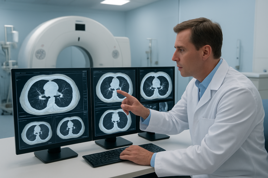 PET-CT in Lung Cancer: Screening, Staging & Treatment Monitoring