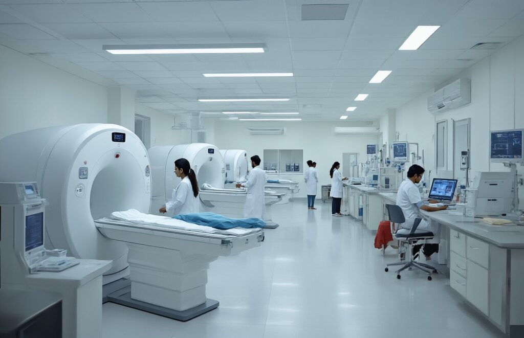 Economic loss due to the gap in diagnostics in healthcare in India